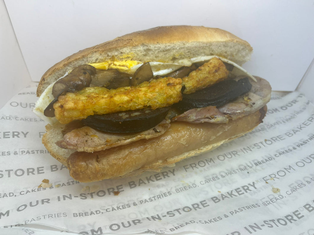 Full Monty Breakfast Roll